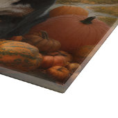 スイス素晴らしマウンテンパップオータムデライトカボチャ カッティングボード (角)