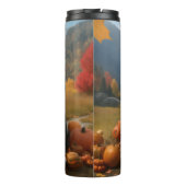 スイス素晴らしマウンテンパップオータムデライトカボチャ タンブラー (裏面)