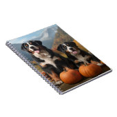 スイス素晴らしマウンテンパップオータムデライトカボチャ ノートブック (右側)