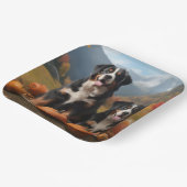 スイス素晴らしマウンテンパップオータムデライトカボチャ ペーパープレート (傾斜あり)