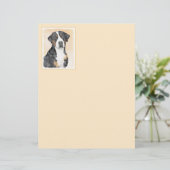 スイス素晴らしマウンテン絵画ドッグズ – オリジナルアート (スタンド正面)