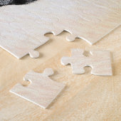 スイス素晴らしマウンテン絵画ドッグズ – オリジナルアート ジグソーパズル (側面)