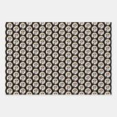 スイス素晴らしマウンテン絵画ドッグズ – オリジナルアート ラッピングペーパーシート (正面3)