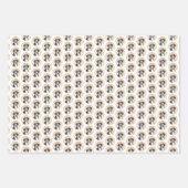 スイス素晴らしマウンテン絵画ドッグズ – オリジナルアート ラッピングペーパーシート (正面2)