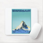 スイス航空、マッターホルン マウスパッド (マウス)