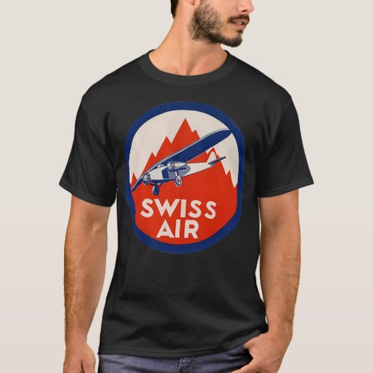 スイス航空 Tシャツ (正面)