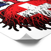 スイス英国統一された王国 ポスター (角)