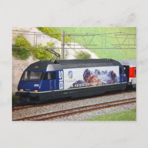 スイス表現列車 ポストカード