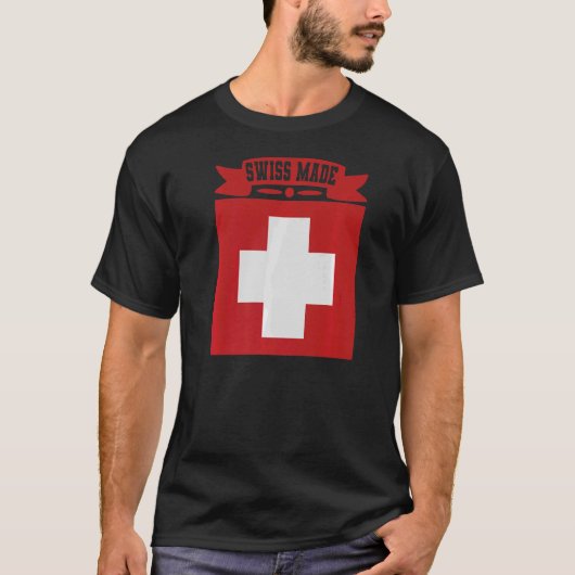 スイス製スイス1 Tシャツ (正面)