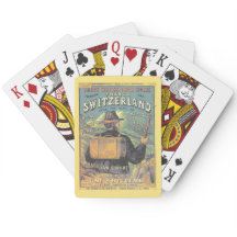 スイス観光ガイドヴィンテージカバーアート