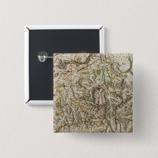 スイス語-スイス 缶バッジ (正面&裏面)