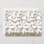 スイス赤と白国旗がブルーレイの下に揺れ澄んる 招待状 (裏面)