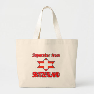 スイス連邦共和国からのスーパースター ラージトートバッグ