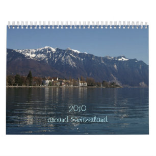 スイス連邦共和国のまわりの2010年 カレンダー