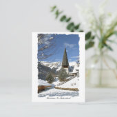 スイス連邦共和国のクリスマス シーズンポストカード (スタンド正面)