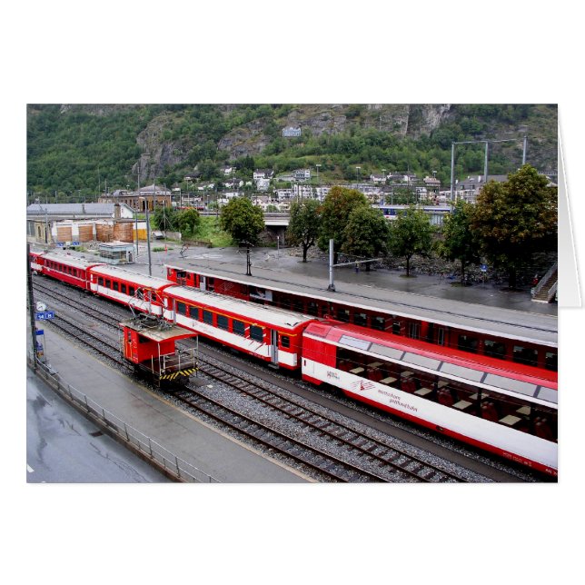 スイス連邦共和国のブリッグの場所 (正面横)