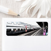 スイス連邦共和国の場所の列車 ラベル (インサイチュ)