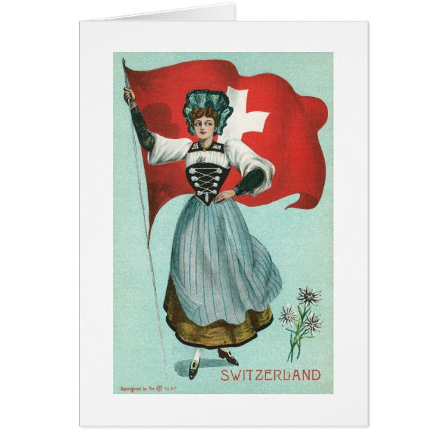 スイス連邦共和国の旗 (正面)