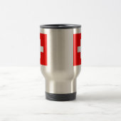 スイス連邦共和国の旗 トラベルマグ (中央)