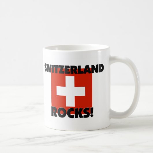 スイス連邦共和国の石 コーヒーマグカップ (右)