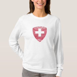 スイス連邦共和国の紋章付き外衣 Tシャツ