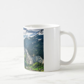 スイス連邦共和国の素晴らしいアルプス コーヒーマグカップ
