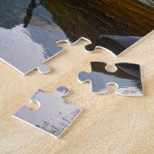 スイス連邦共和国の高山mountain湖 ジグソーパズル (側面)