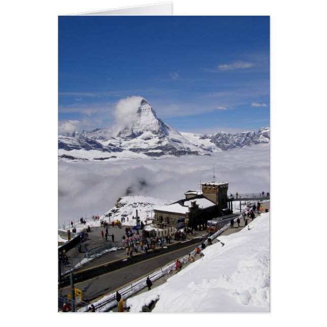 スイス連邦共和国のGornergratの場所 (正面)