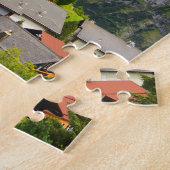 スイス連邦共和国のMurren ジグソーパズル (側面)