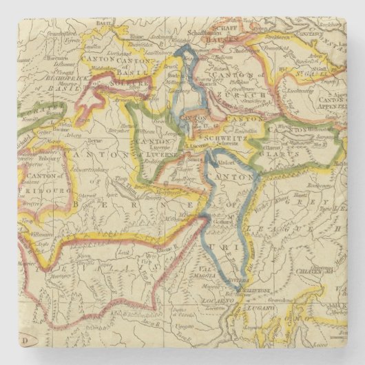 スイス連邦共和国21 ストーンコースター (正面)