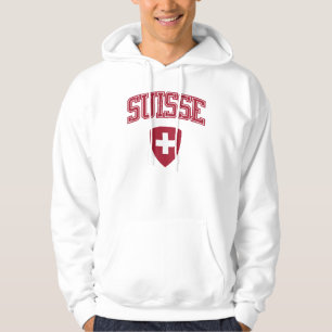 スイス連邦共和国 + 紋章付き外衣 パーカ