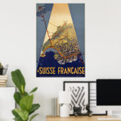 スイス鉄道ポスター ポスター (ホームオフィス)