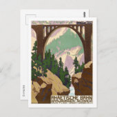 スイス鉄道、旅行、ヴィンテージ ポストカード (正面/裏面)