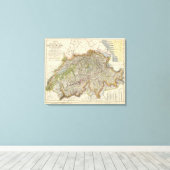 スイス10 キャンバスプリント (インサイチュ (ウッドフロア))