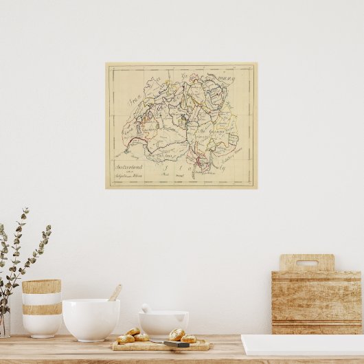 スイス12 ポスター (キッチン)