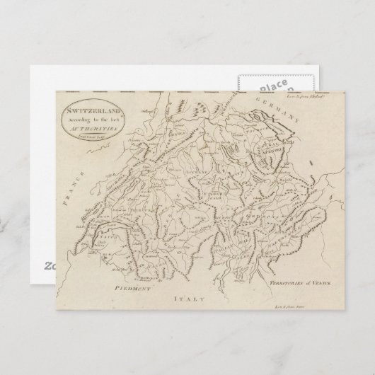 スイス12 ポストカード (正面/裏面)