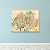 スイス16 キャンバスプリント (インサイチュ (ウッドフロア))