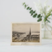 スイス1908年、チューリッヒ ポストカード (スタンド正面)