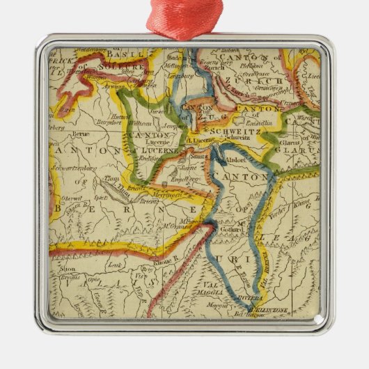 スイス21 メタルオーナメント (正面)
