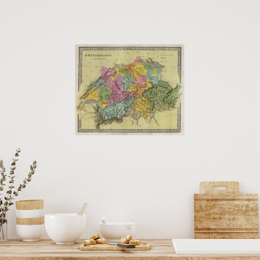 スイス4 ポスター (キッチン)
