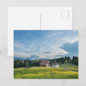 スイス，オベレゲリ ポストカード (正面/裏面)