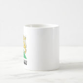 スイス，カントン・トゥルガウ国旗 コーヒーマグカップ (中央)