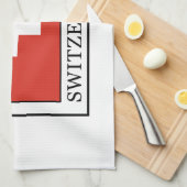 スイス キッチンタオル (四つ折り)