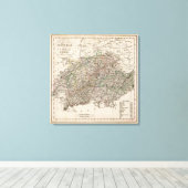 スイス キャンバスプリント (インサイチュ (ウッドフロア))