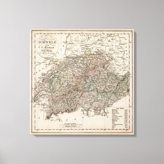 スイス キャンバスプリント (正面)