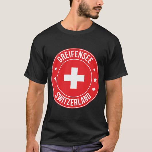 スイス グライフェンゼー市 Tシャツ (正面)