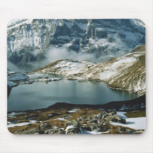 スイス、グリンデルワルト、ベルネーゼAlps、ビュー マウスパッド (正面)