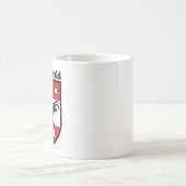 スイス、グリンデルワルドのコート コーヒーマグカップ (中央)