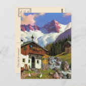 スイス，グレッチェルウェルト ポストカード (正面/裏面)