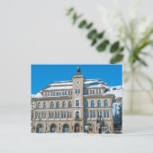 スイス、サン・モリッツの市庁舎 ポストカード (スタンド正面)